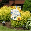 Briarwood Lane Spring Garden Flag 12x18 For Outdoor Bless This Home Floral For Spring Garden Flag Flags For Outside - 4 of 4