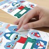 Big Dot of Happiness Winter Birds Gift Tag Stickers, Assorted Winter Holiday Party Gift Tag Labels, To and From Stickers - 12 Sheets - 120 Stickers - 4 of 4