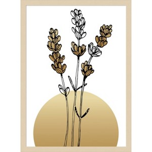 Amanti Art Lavender 17 by Samira Yanushkova Wood Framed Wall Art Print - 1 of 4