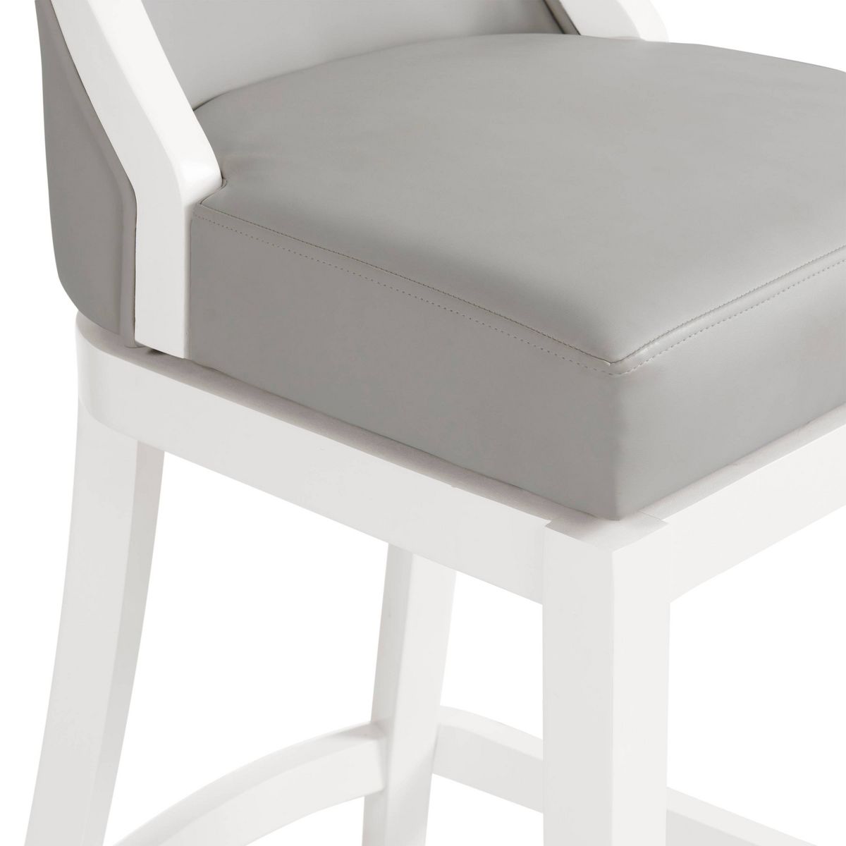 Ellie Bar Height Stool with Back - Alaterre Furniture - thumbnail 6