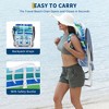 Backpack Beach Chair for Adults, Lightweight Portable Lay Flat Folding Beach Chair - 3 of 4