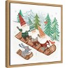 Amanti Art Woodland Gnomes III by Mary Urban Canvas Wall Art Print Framed 16 x 16-in. - 3 of 4
