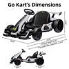 COZONY 24V Kids Electric Drift Kart, 300W Motor 8.5MPH, EVA Tires, Adjustable Length, Drift/Sport Modes, Brake Peda - 2 of 4