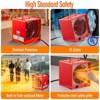 DR. INFRARED HEATER DR-988, 240V Electric Industrial Heater, 5600W, Thermostat 37-113°F, Portable, Wall Ceiling Mount, Red - 4 of 4