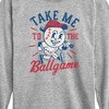 Boys' - Instant Message - Take Me To The Ballgame Long Sleeve Graphic T-Shirt - 2 of 4