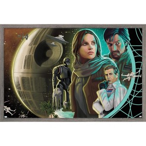 Trends International Star Wars: Rogue One By Talisa Almonte Framed Wall Poster Prints - 1 of 4