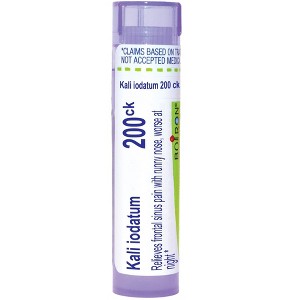 Kali Iodatum 200Ck by Boiron Homeopathic Single Medicine Cough, Cold & Flu  -  80 Pellet - 1 of 3