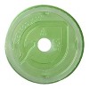 Eco-Products Flat Lid Fits 10-24 oz Cold Cup Green PLA Lid Eco-Products - Case of 1000 - 2 of 2