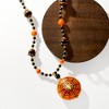 Ross-Simons Italian Multicolored Murano Glass and Onyx Spiderweb Bead Necklace in 18kt Gold Over Sterling Size 18 - 4 of 4