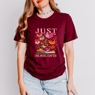 Simply Sage Market Just One More Chapter Books Short Sleeve Tee