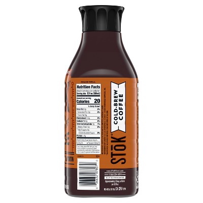 SToK Espresso Blend Un-sweet Black Cold Brew Coffee - 48 fl oz