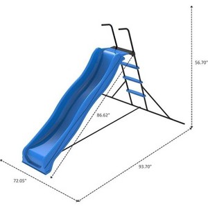 Blueacorn 7 feet freestanding slide - 1 of 4