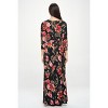 WEST K Women's Grace Faux-Wrap Maxi Dress with Tie Waist - 4 of 4