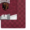 NCAA Montana Grizzlies Diagonal Ghost Checker Double Sided Blanket - 2 of 3