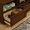 Okak Dresser Nightstand for Bedroom w 2 Drawers & Open Shelf, Storage Chest End Table w Charging Station & Outlet Hole for Living Room Dorm - 4 of 4