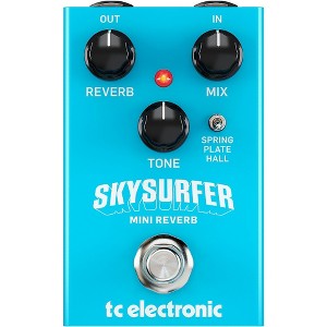 TC Electronic Skysurfer Mini Reverb Effects Pedal Sky Blue - 1 of 4