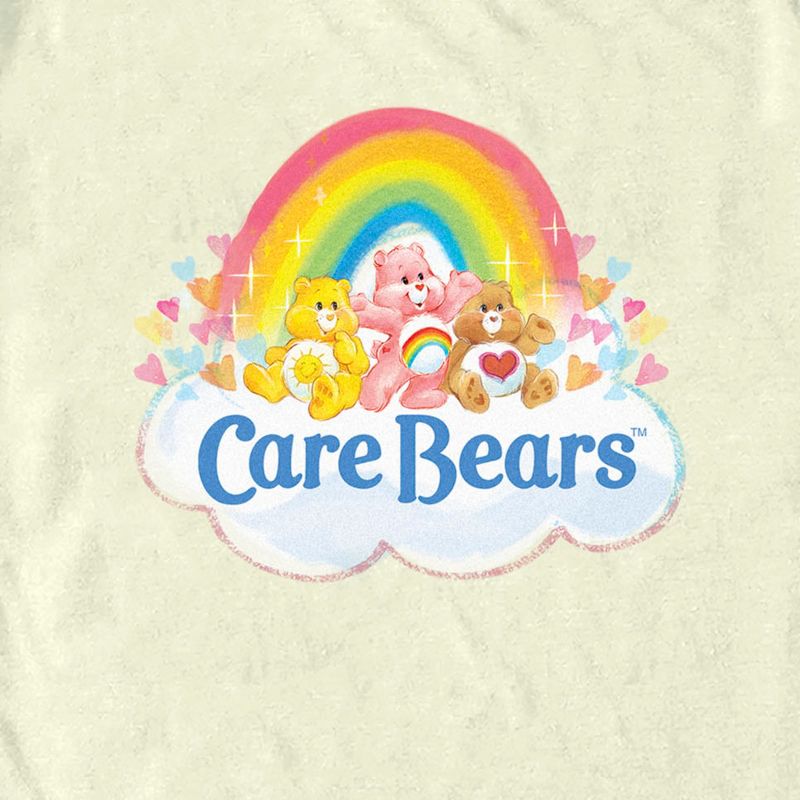 Men's Care Bears Rainbow Bears T-Shirt, 2 of 5