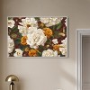 Art Remedy Maroon Elegance Floral Elegant realistic Floral Wall Art Framed - 2 of 4