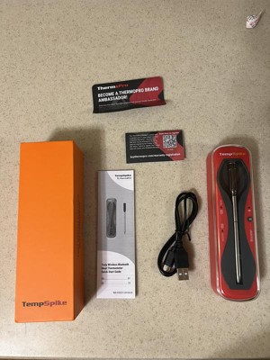ThermoPro tempspike truly wireless Bluetooth meat thermometer ( TP960W )  NEW 810012962322
