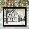 Courtside Market White Christmas 8x10 Framed Art Board - 2 of 2