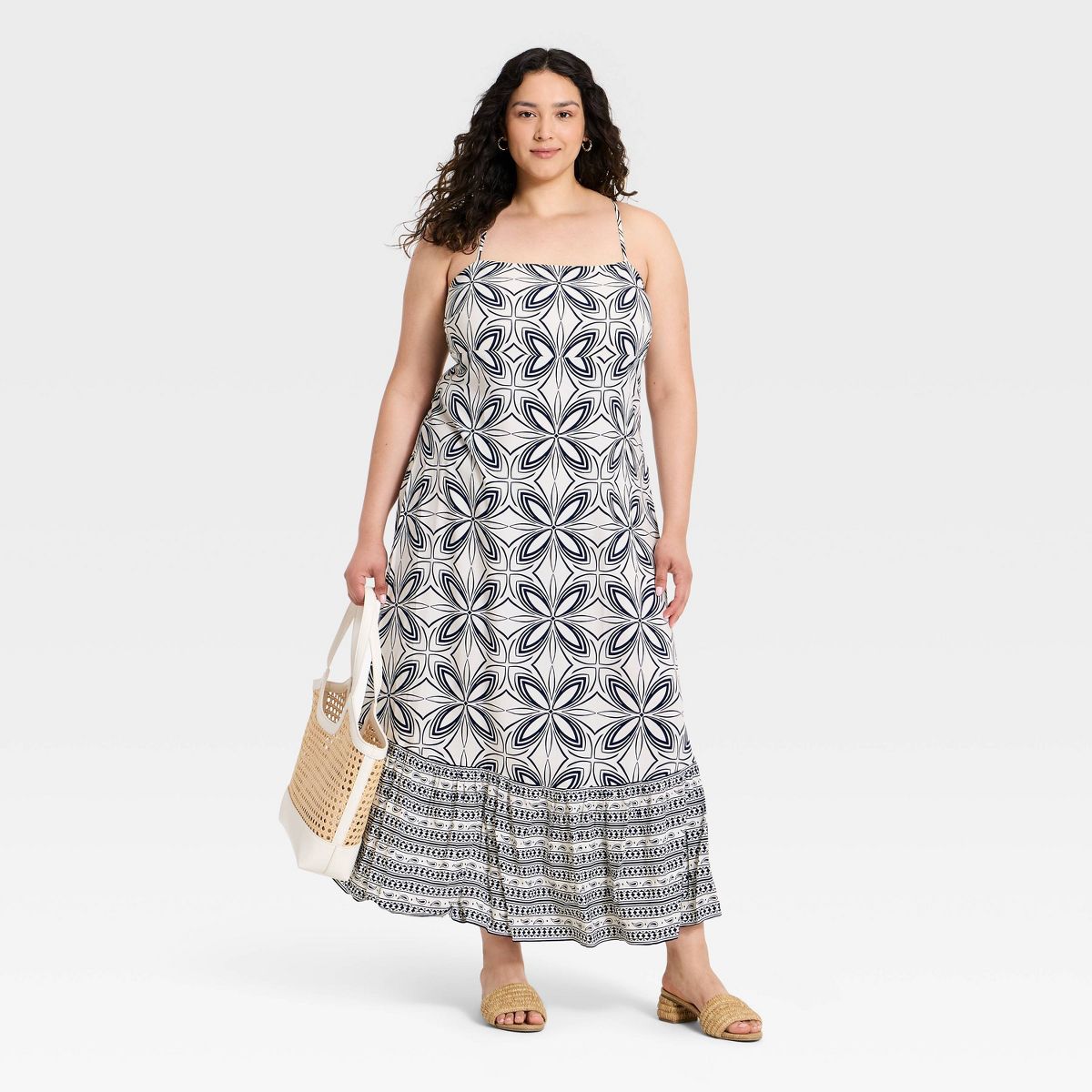 Women's Open-Back Maxi Dress - A New Day™ - thumbnail 9