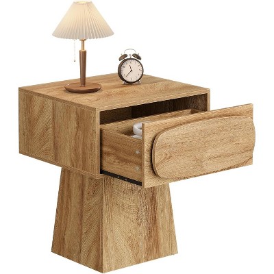 Tribesigns Side End Table with Storage Drawer