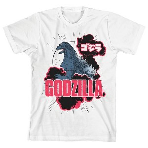 Classic Godzilla Youth White Graphic Tee - 1 of 1