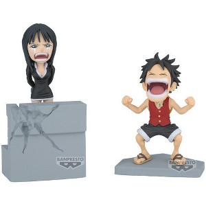 Bandai - Banpresto - One Piece - World Collectable Figure Log Stories - Monkey D. Luffy & Nico Robin - 1 of 4