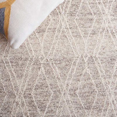 Ivory Wool 4' x 6' Handmade Tufted Area Rug