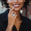 Ross-Simons 10.00 ct. t.w. Sky Blue Topaz 5-Stone Ring in Sterling Silver - 2 of 4