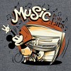 Men's - Disney - Music To My Ears Long Sleeve Graphic T-Shirt - 2 of 4