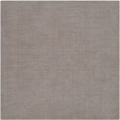 Hauteloom Brockton Solid Wool Gray Area Rug