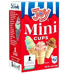 Joy Mini Ice Cream Cups, 42 ct, 1.6 oz, Pack of 2 - 1 of 4