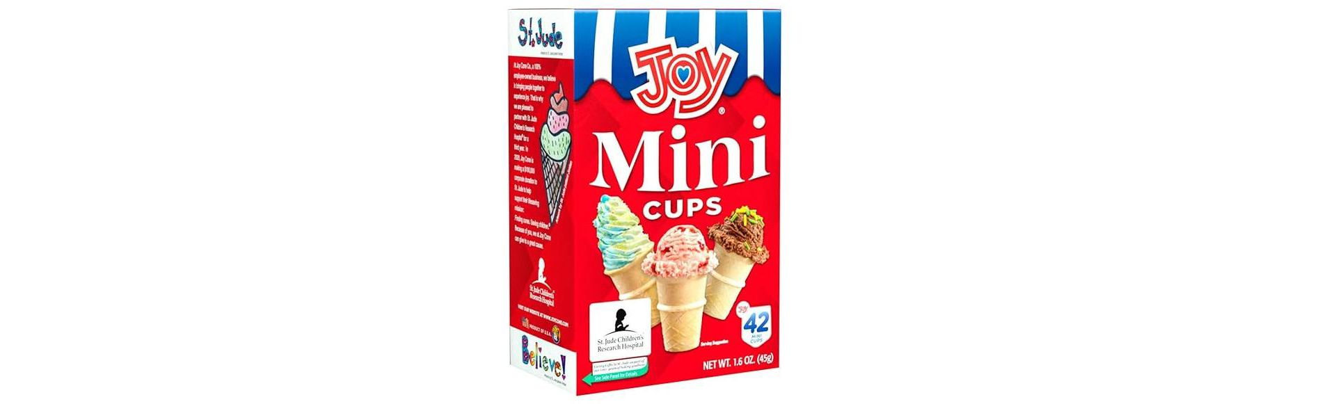 Joy Mini Ice Cream Cups, 42 ct, 1.6 oz