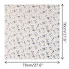 Elerevyo Women's Floral Chiffon Lightweight Skinny Neck Scarf Neckerchief - 3 of 4