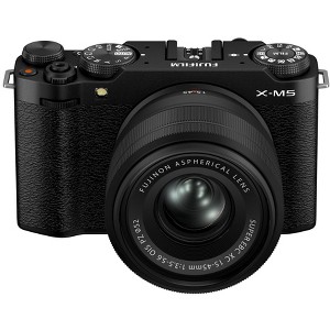Fujifilm X-M5 Mirrorless Digital Camera XC15-45mmF3.5-5.6 OIS PZ Lens Kit - Black - 1 of 1