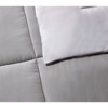 Reversible Microfiber Down Alternative Comforter - Blue Ridge Home Fashions - 4 of 4