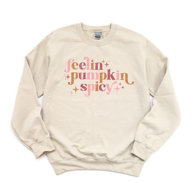 Simply Sage Market Women's Feelin Pumpkin Spicy Gildan Sweatshirt