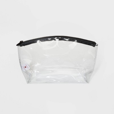 Zip Closure Clear Dome Pouch Clutch - Shade & Shore™ Clear