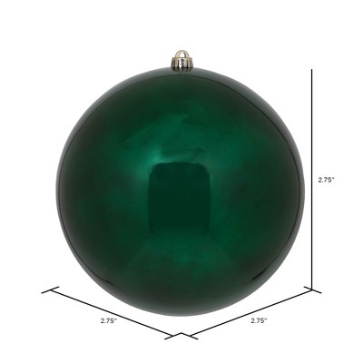 Midnight Green Shatterproof Plastic Ball Ornament Set