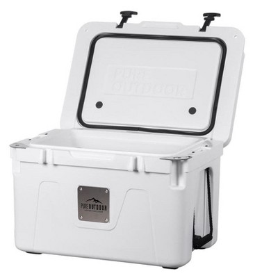 Monoprice Emperor Cooler - 50 Liters - White | Securely Sealed, Ideal for The Hottest and Coldest Conditions - Pure Outdoor Collection