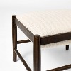 Wood Frame Pillow Top Ottoman Cream - Threshold™ with Studio McGee - image 4 of 4