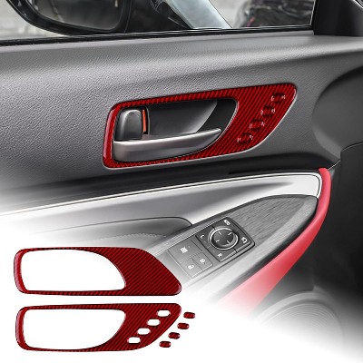 TruAIR Lexus RC Door Handle Panel Cover (Red)