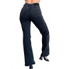 Women's Mid Rise Wide Leg Jeans - RISEN - 2 of 4