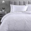 3pc Chloe 100% Microfiber Comforter Set Solid White - City Scene - 2 of 4