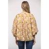 Women's Tencel Bubble Sleeve Top - Fate - 2 of 3