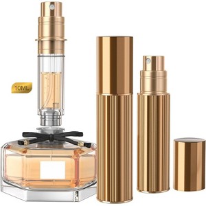 10ml Perfume Atomizer Travel Refillable,Bottom-Filling Fragrances Perfumes Bottle,Mini Cologne Dispenser, Portable Sprayer - 1 of 4