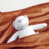 Bedsure | Flannel Blanket Solid 280GSM Soft Fuzzy Plush  Bed Blanket - 4 of 4