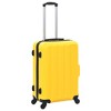 vidaXL Hardcase Trolley Set 3 pcs Yellow ABS - 2 of 4