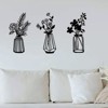 3pcs Plant Flowers Wall Decor,Minimalist Hanging Wall Art For Kitchen Outdoor Bedroom Dining Room - 2 of 4